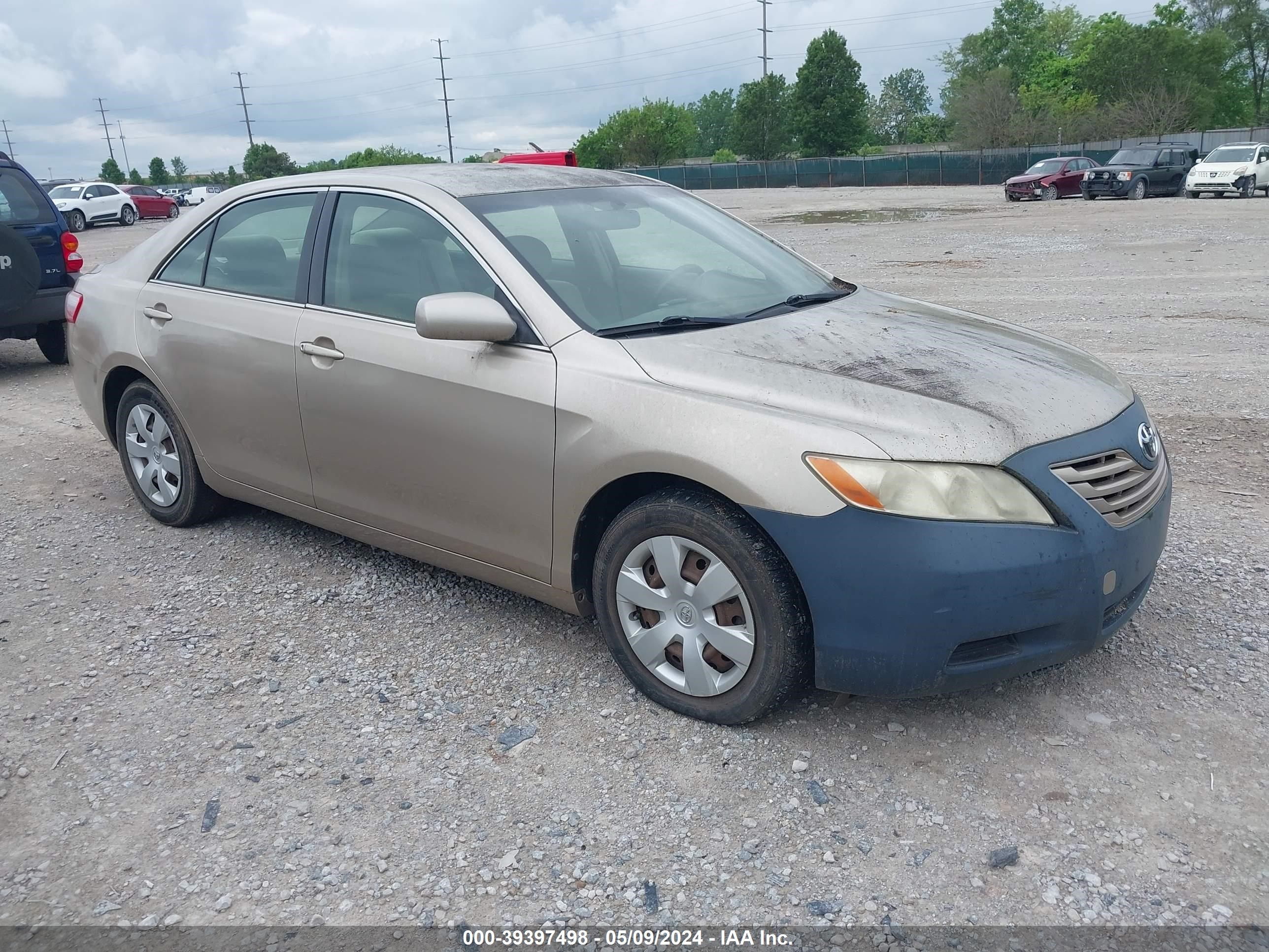 toyota camry 2007 jtnbe46k973008743