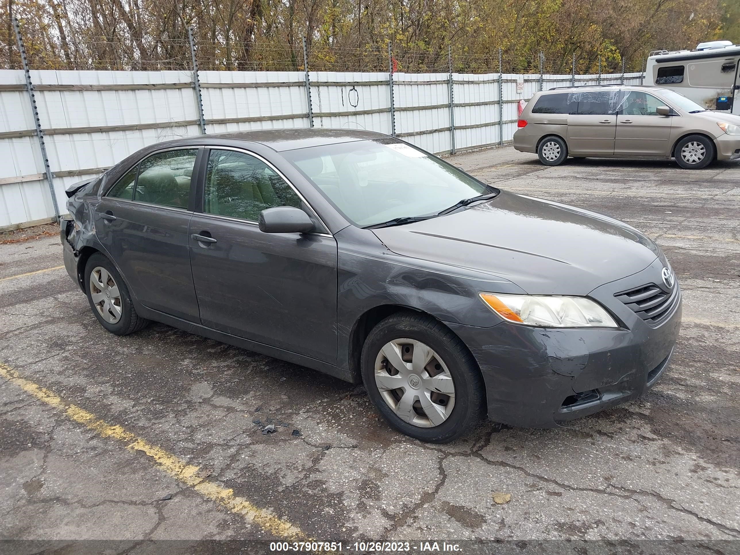 toyota camry 2007 jtnbe46k973041807