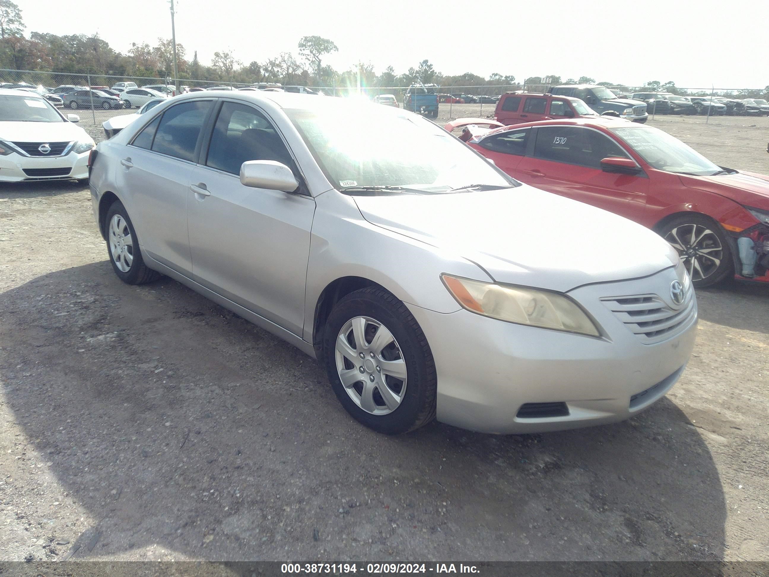 toyota camry 2007 jtnbe46k973062060