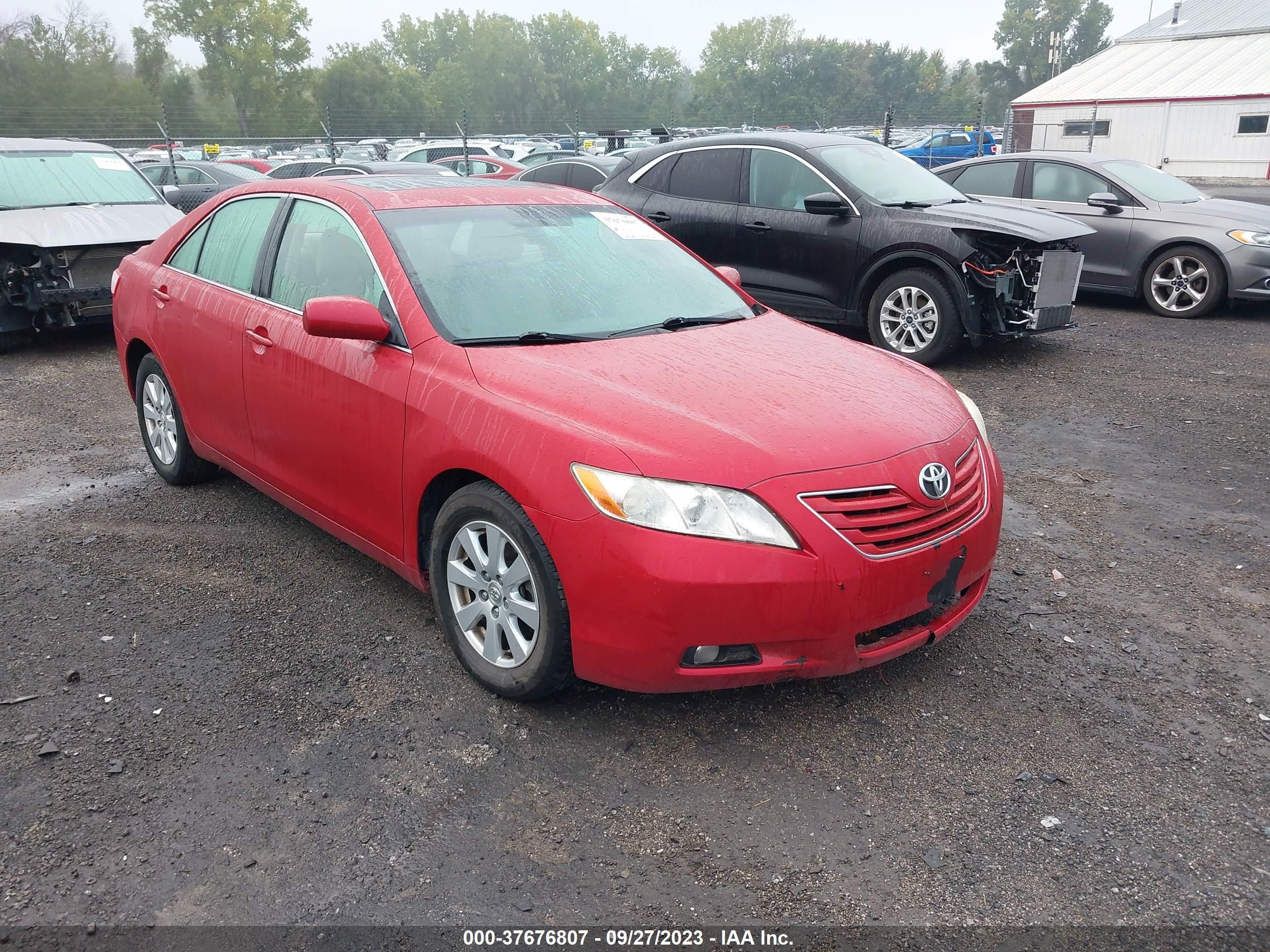 toyota camry 2007 jtnbe46k973086309