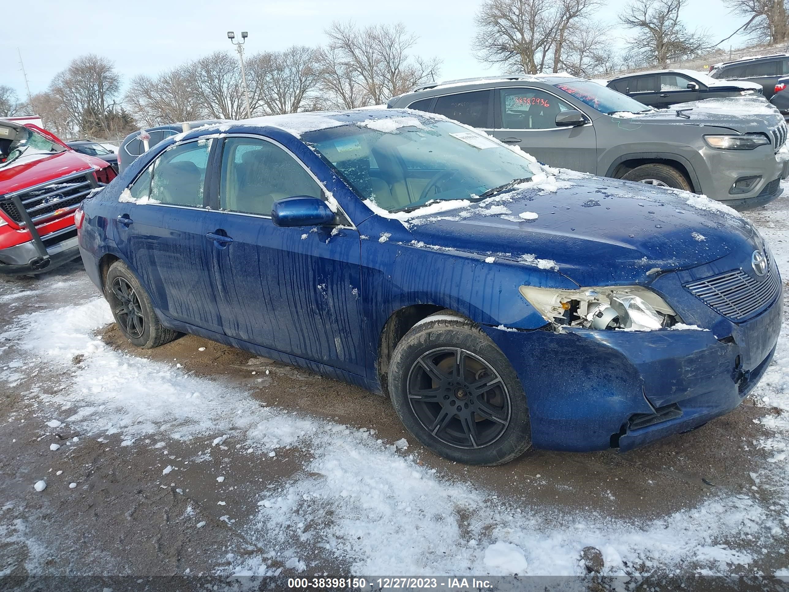 toyota camry 2007 jtnbe46k973105702