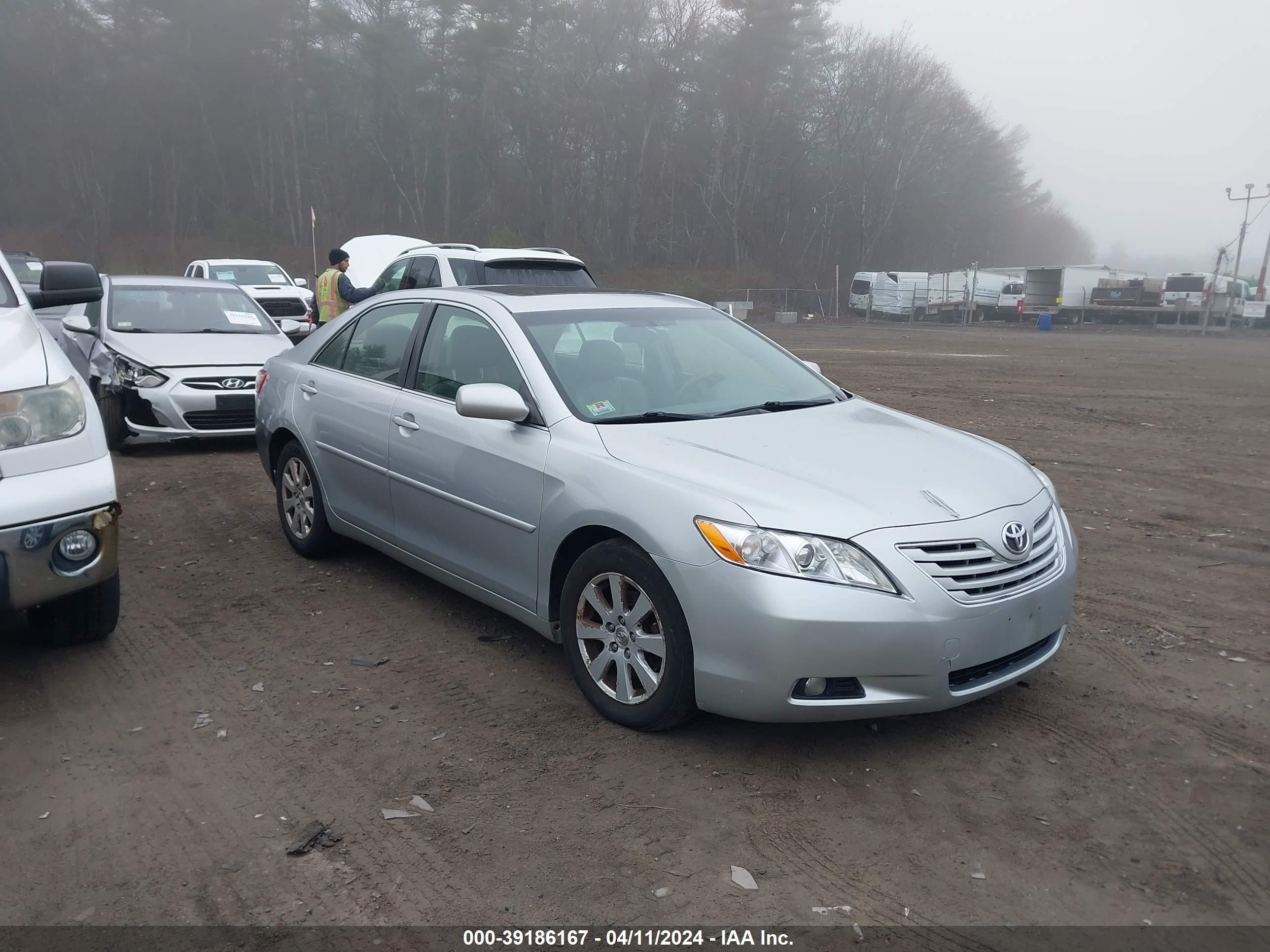 toyota camry 2007 jtnbk46k173020281