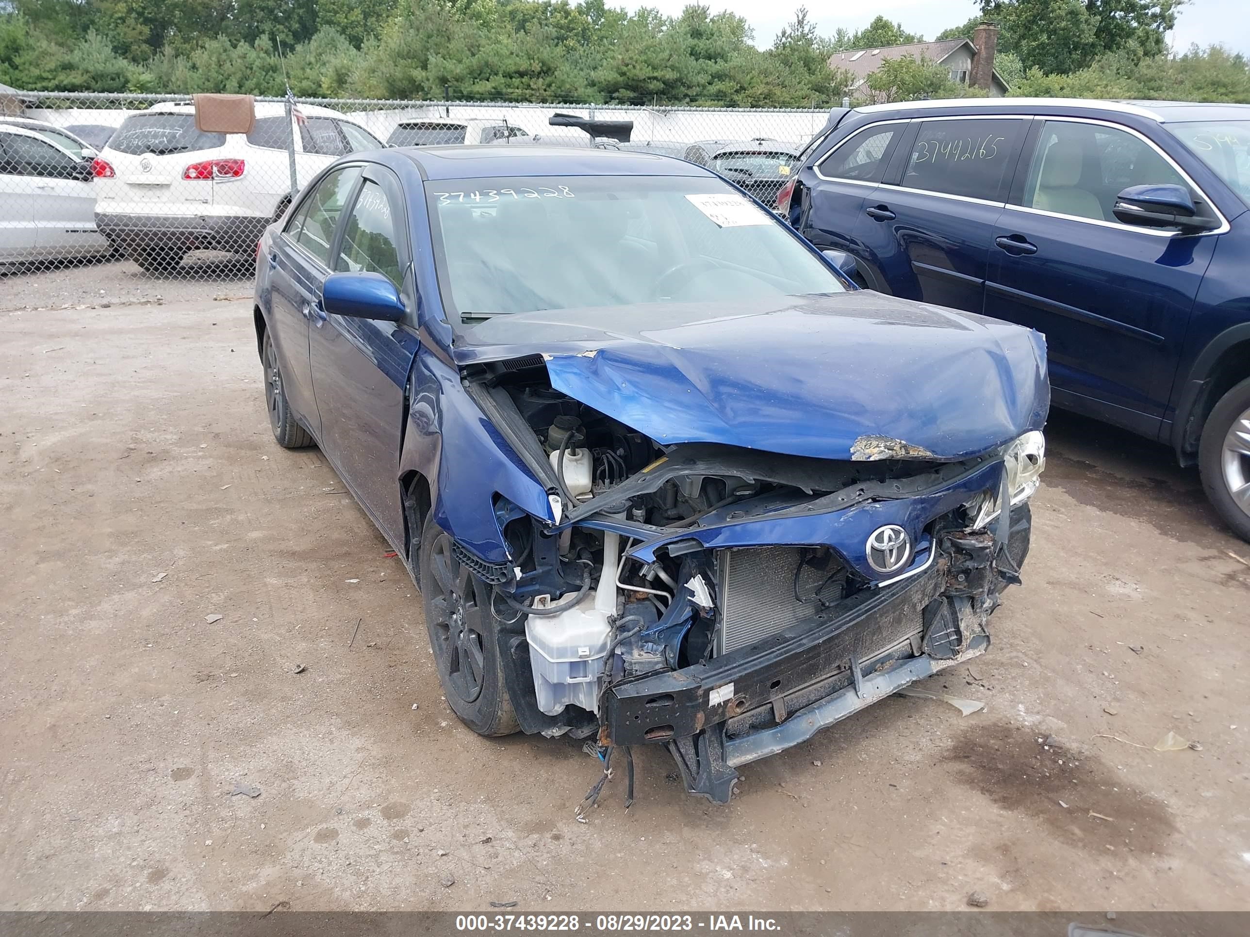 toyota camry 2007 jtnbk46k173029823