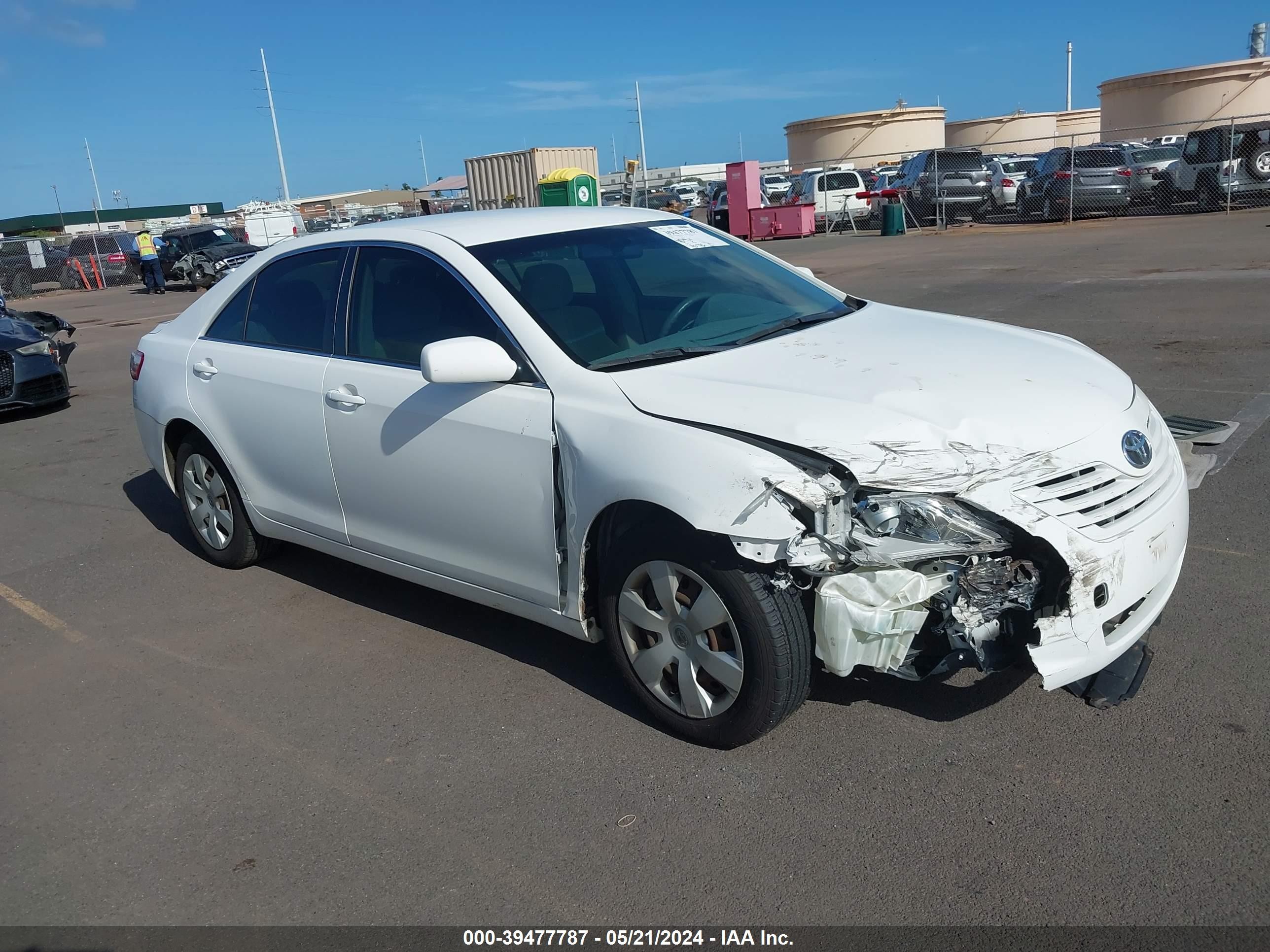 toyota camry 2008 jtnbk46k283036569