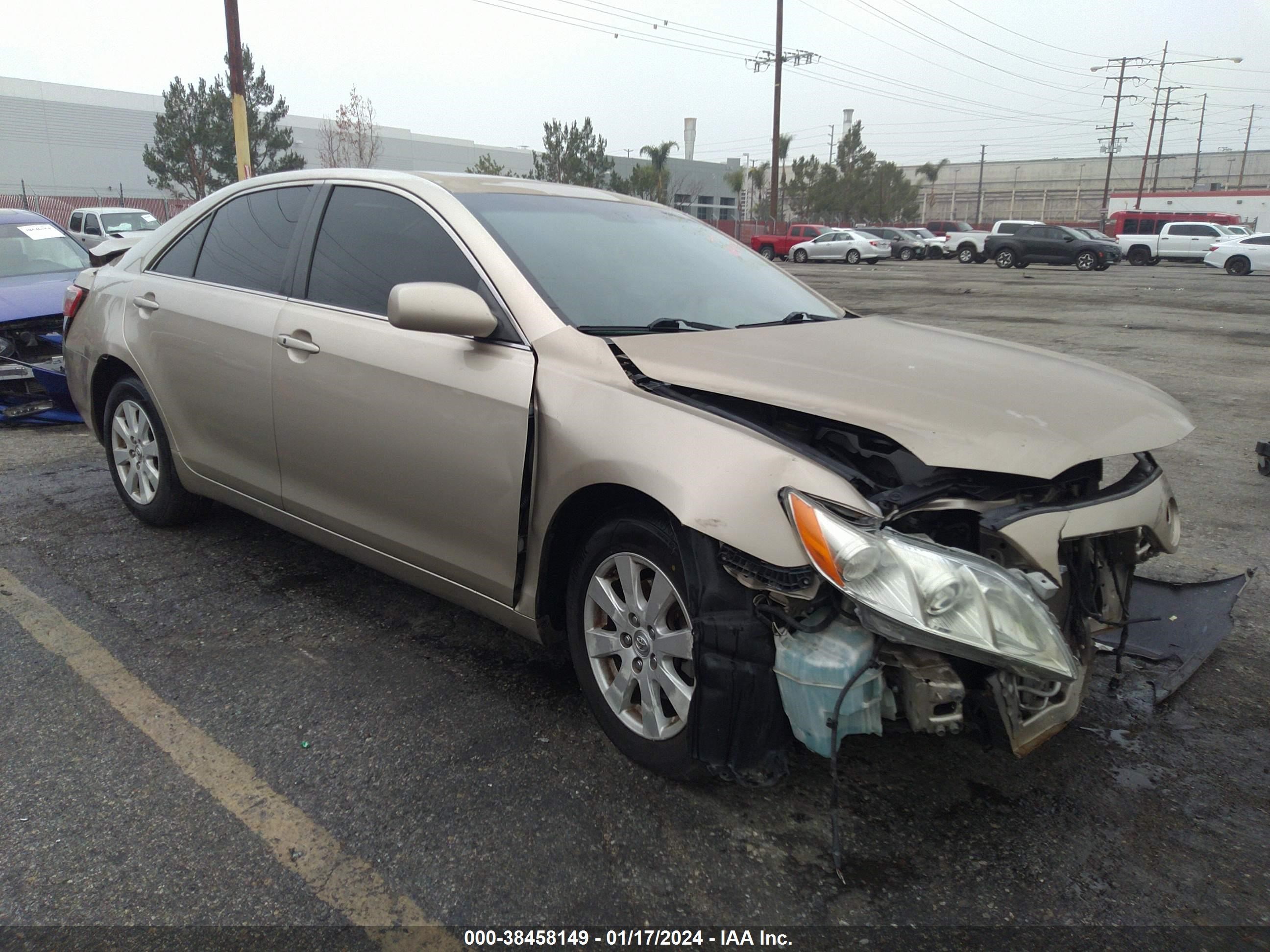 toyota camry 2007 jtnbk46k373025949