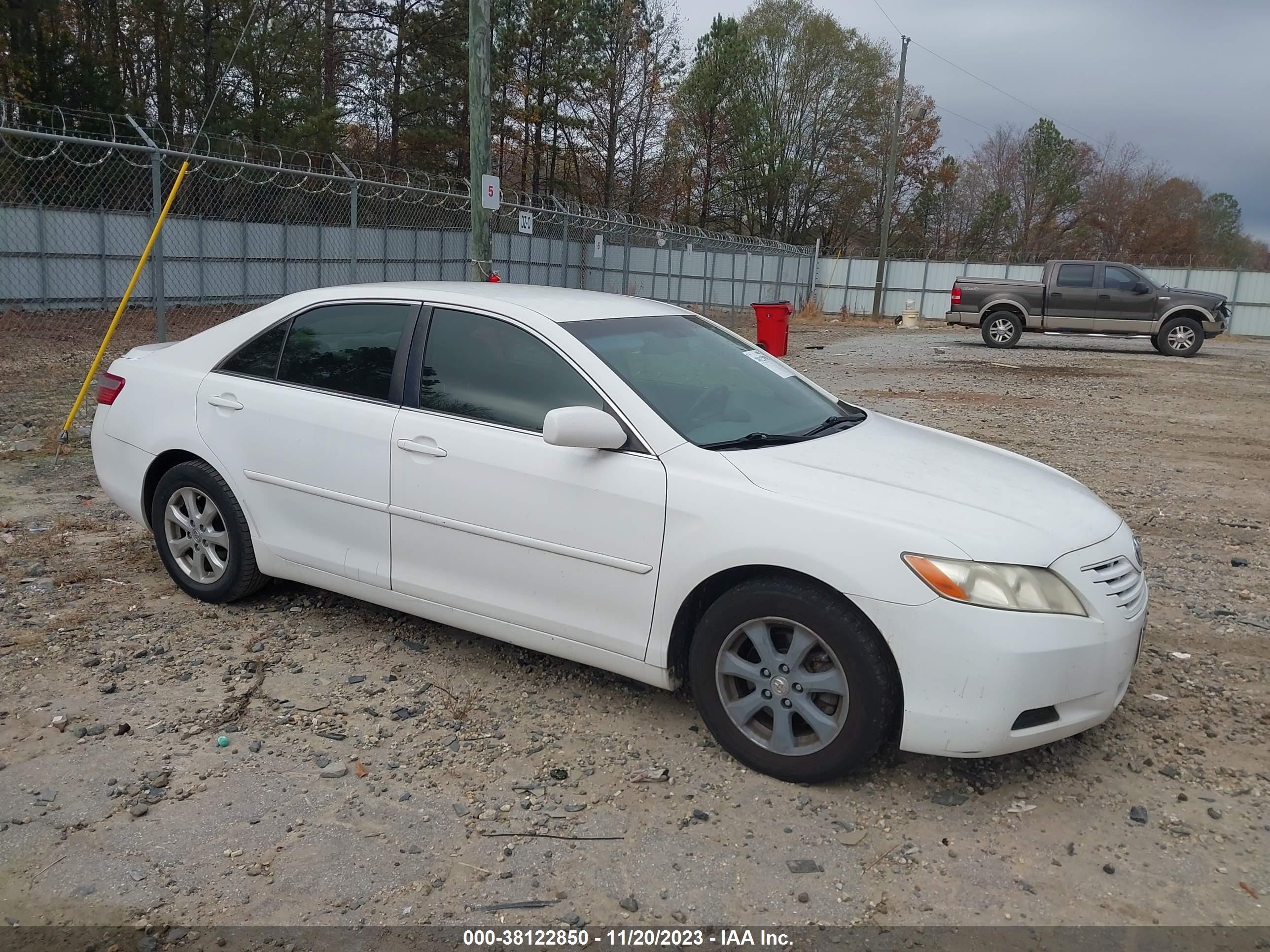 toyota camry 2007 jtnbk46k773004778