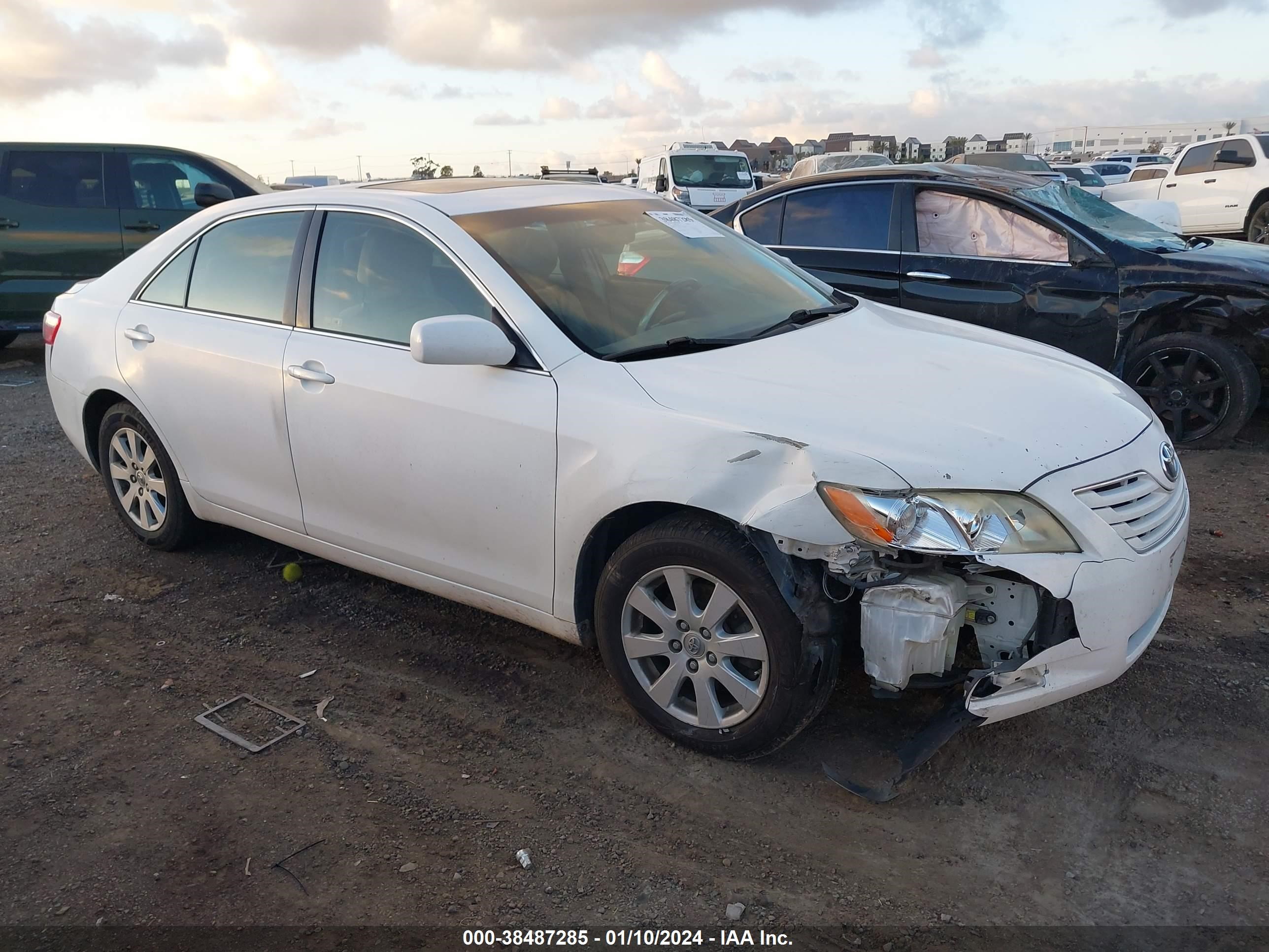 toyota camry 2007 jtnbk46k973004393