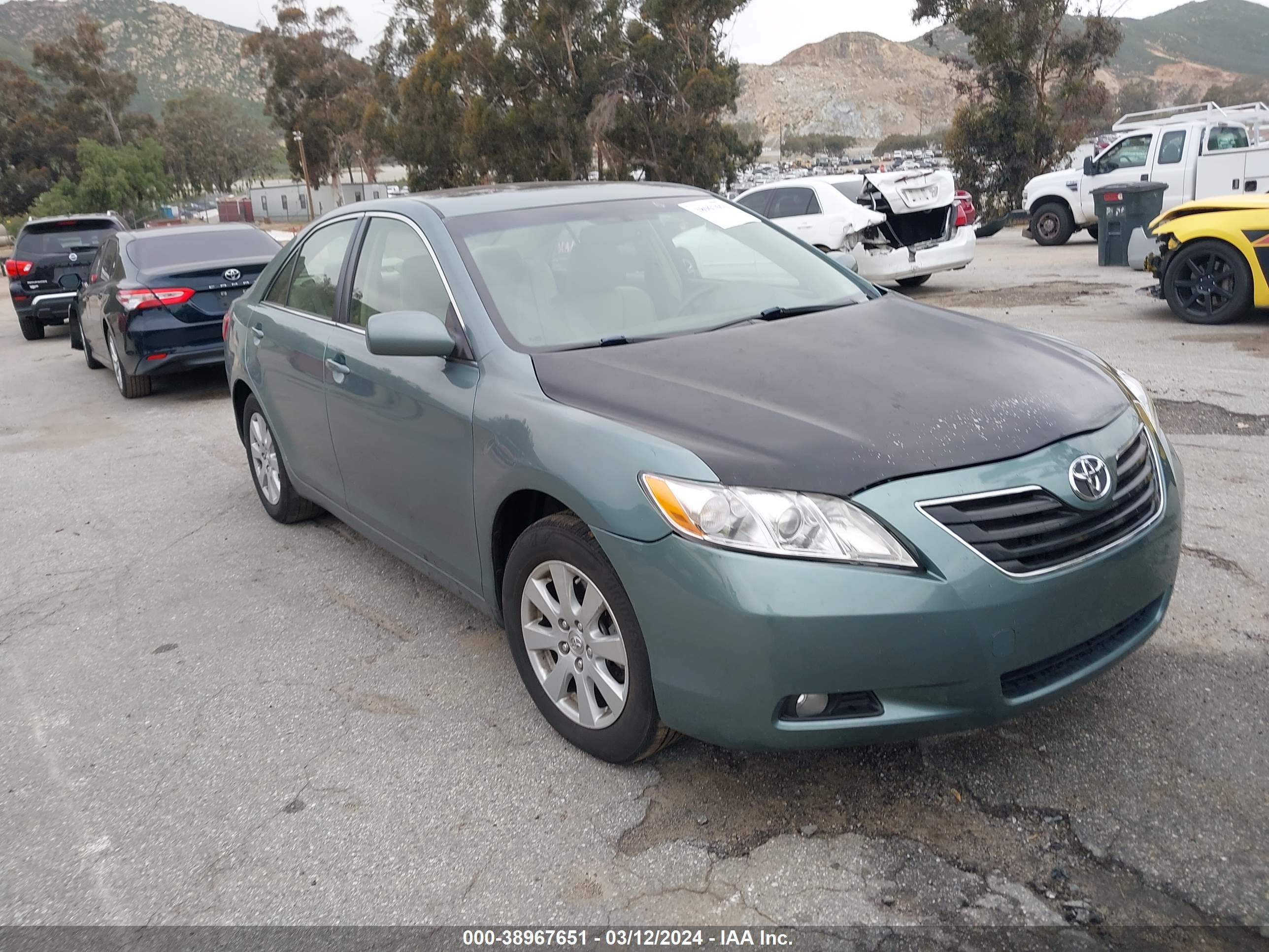 toyota camry 2007 jtnbk46kx73001843