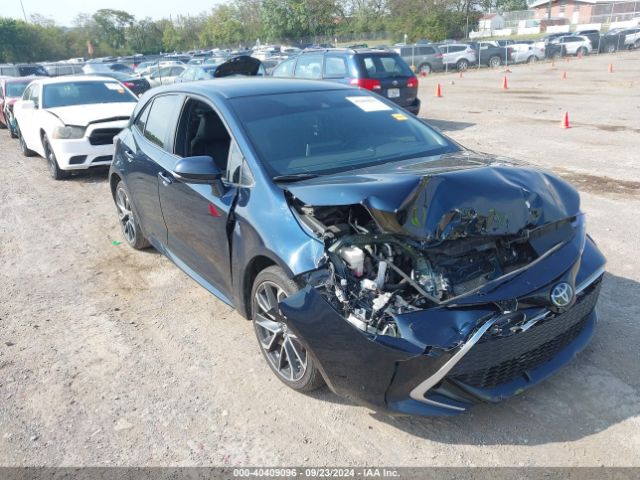 toyota corolla 2021 jtnc4mbe0m3106806