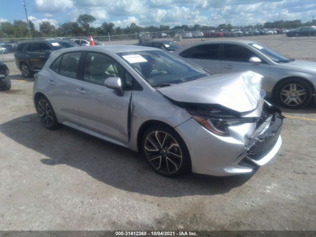 toyota corolla hatchback 2021 jtnc4mbe5m3144290