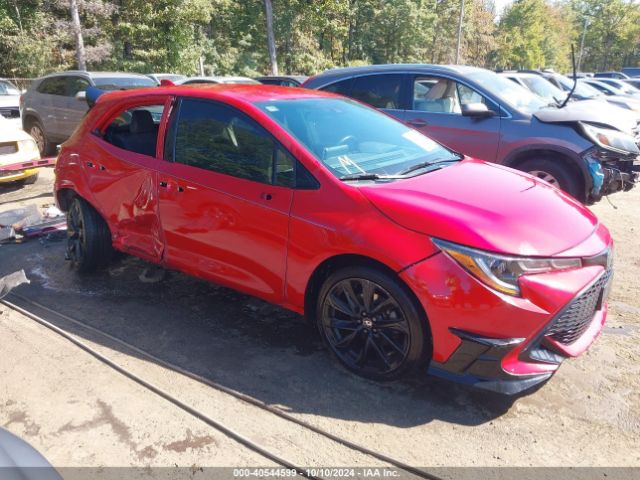 toyota corolla 2021 jtnd4mbe1m3114949