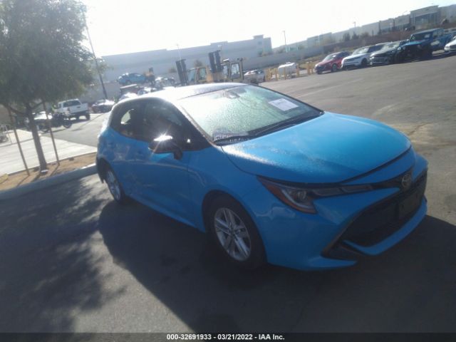 toyota corolla hatchback 2021 jtnd4mbe1m3136322