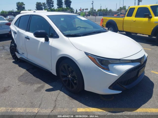 toyota corolla 2021 jtnd4mbe1m3146235