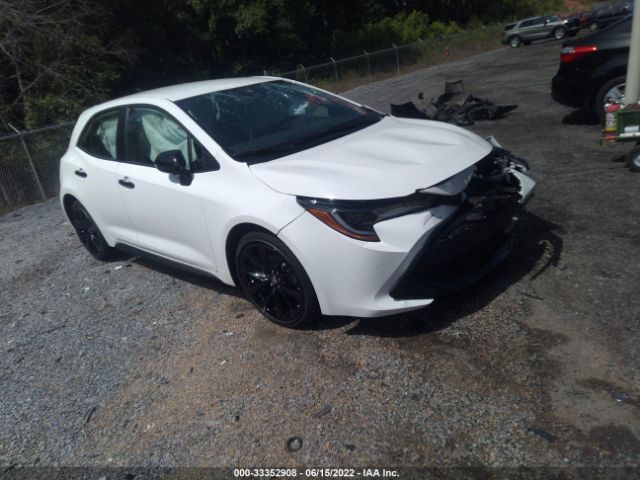 toyota corolla hatchback 2022 jtnd4mbe1n3169919