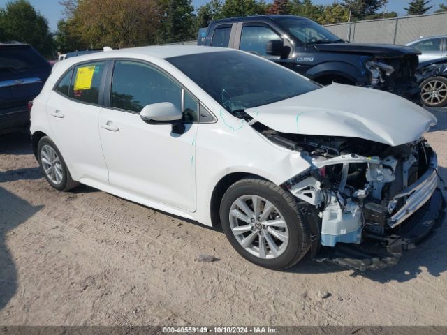 toyota corolla 2023 jtnd4mbe1p3213646