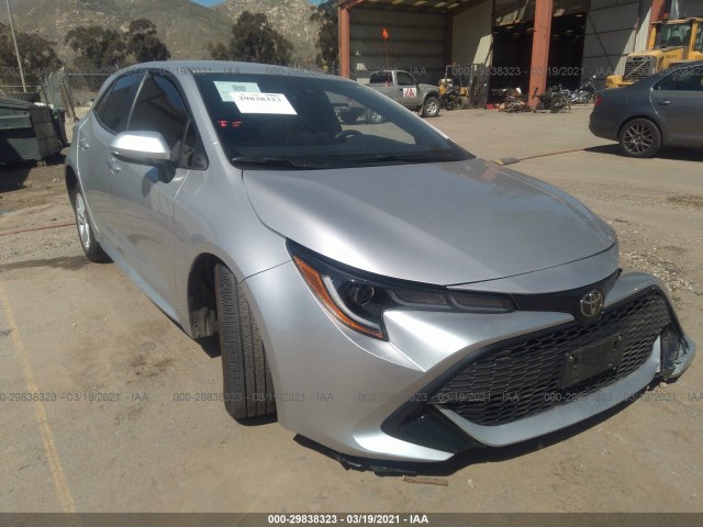 toyota corolla hatchback 2021 jtnd4mbe3m3106920