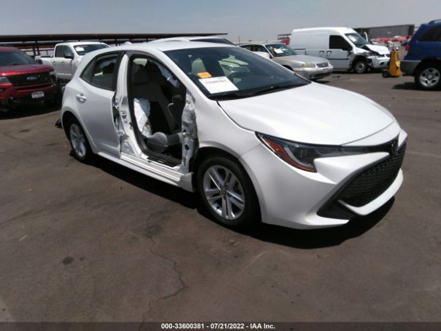 toyota corolla hatchback 2021 jtnd4mbe4m3110023