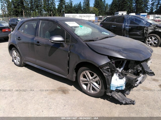 toyota corolla hatchback 2021 jtnd4mbe5m3113786