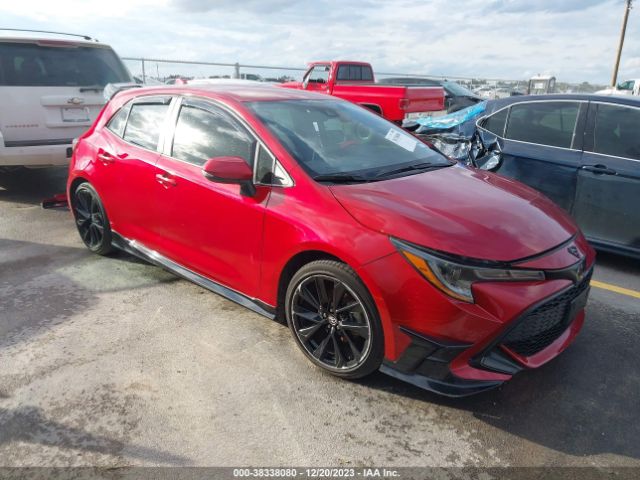 toyota corolla 2021 jtnd4mbe6m3110072