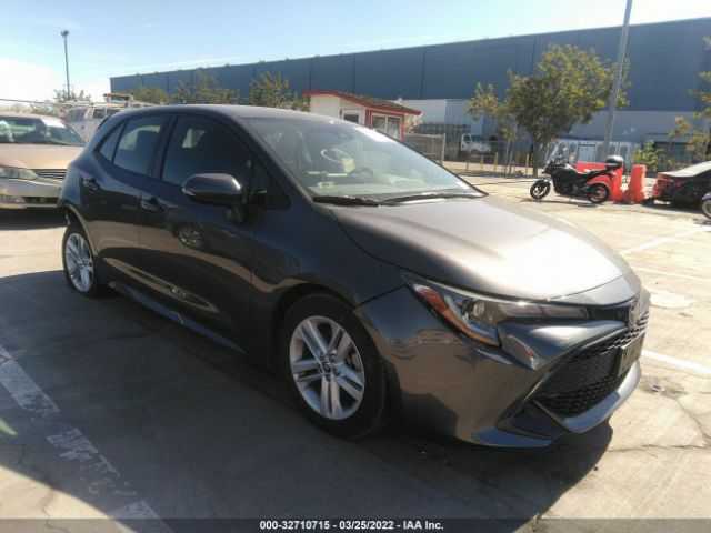 toyota corolla hatchback 2021 jtnd4mbe6m3144271