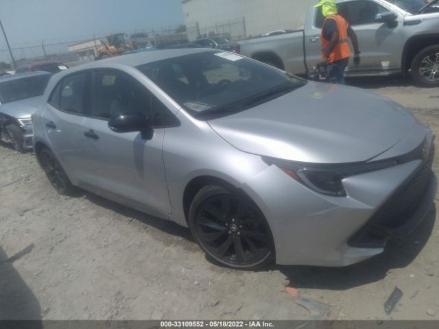 toyota corolla hatchback 2021 jtnd4mbe8m3109988