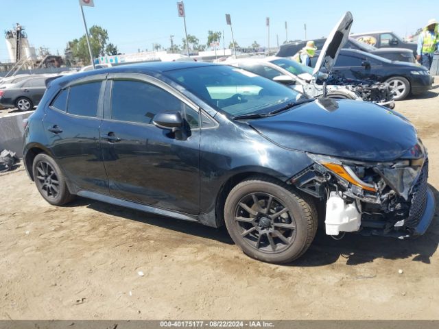 toyota corolla 2021 jtnd4mbexm3124122