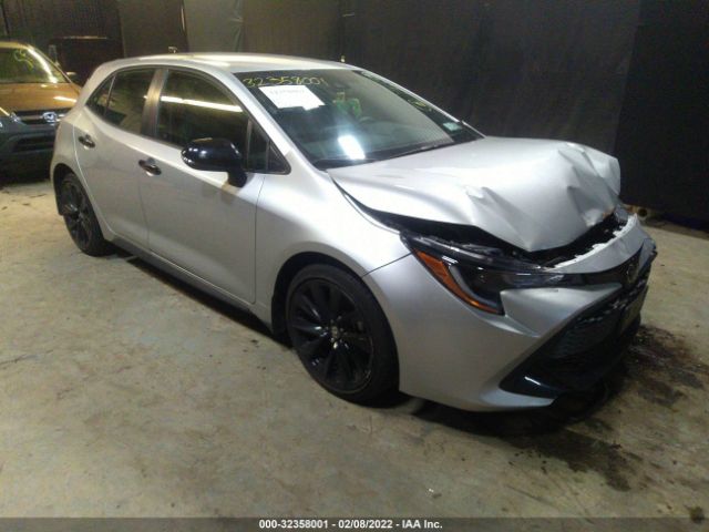 toyota corolla hatchback 2021 jtnd4mbexm3131880