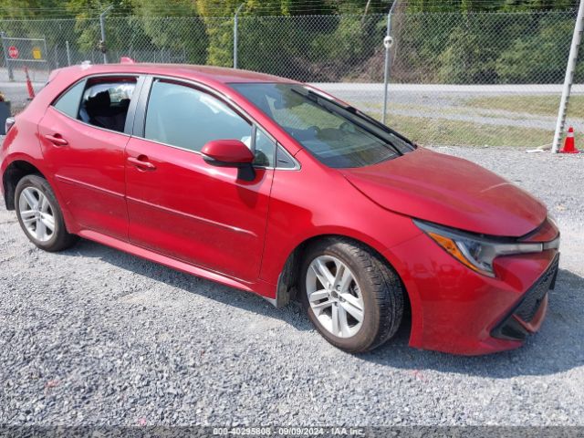 toyota corolla 2020 jtnd4rbe3l3098751