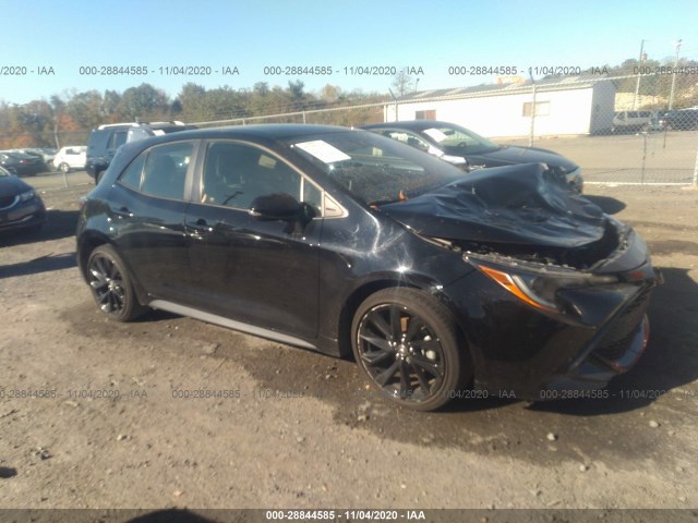 toyota corolla hatchback 2020 jtnd4rbe7l3080866