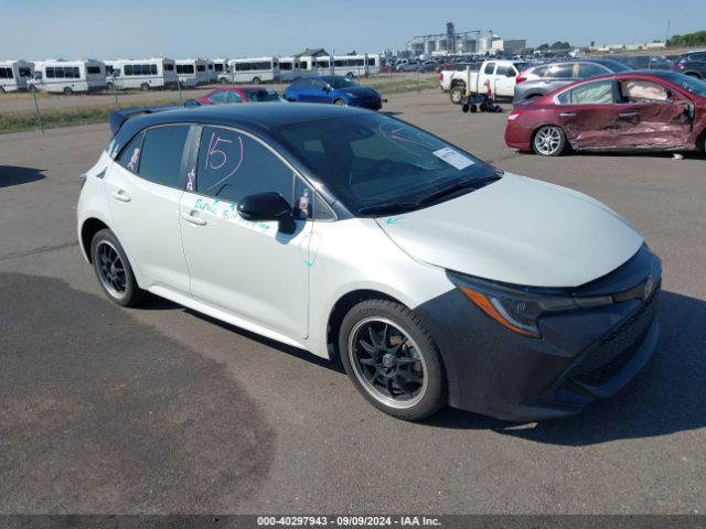 toyota corolla 2020 jtnd4rbe7l3093519