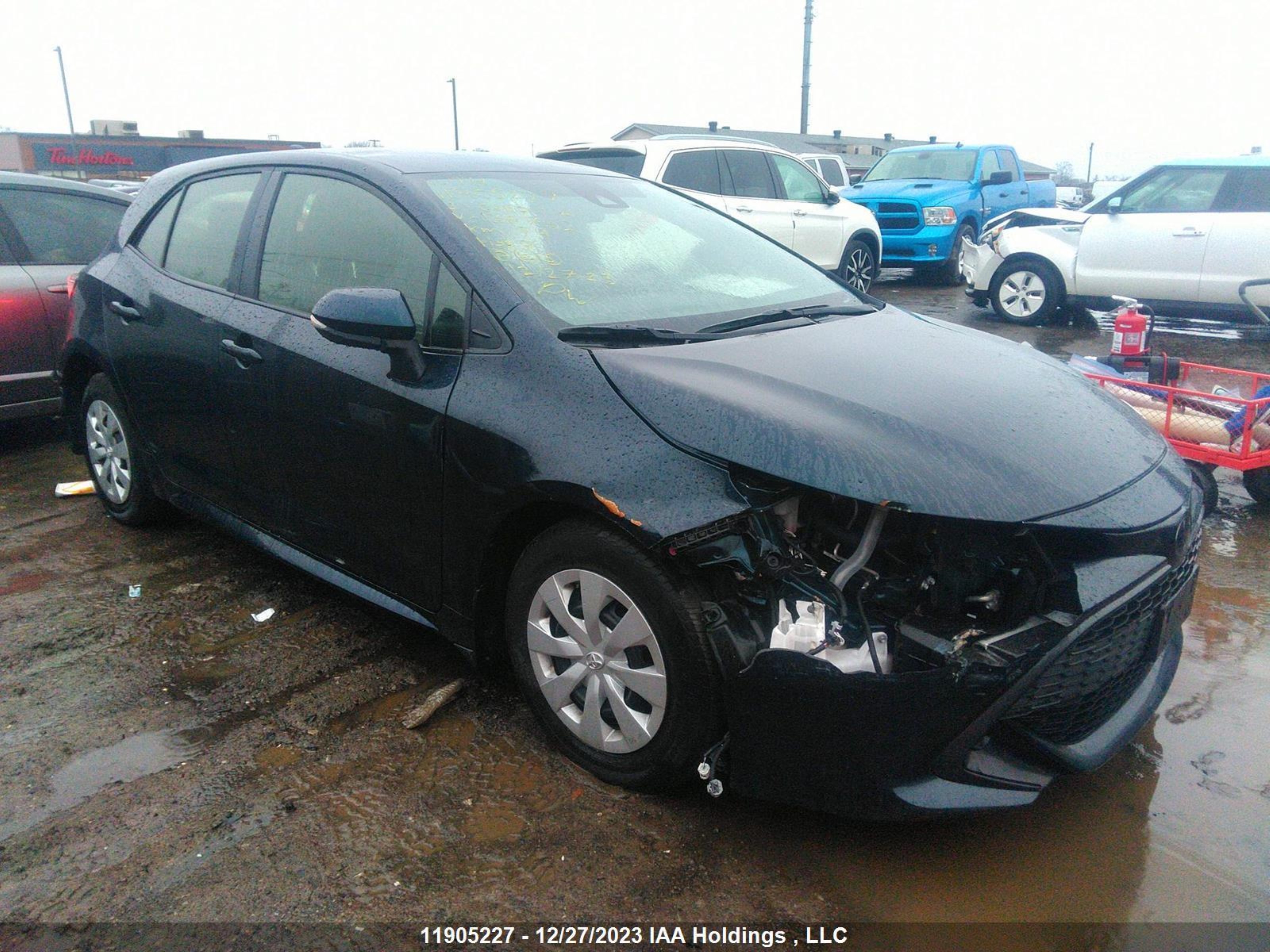 toyota corolla 2021 jtnk4mbe3m3136782