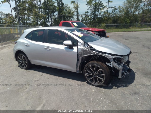 toyota corolla hatchback 2019 jtnk4rbe0k3039632