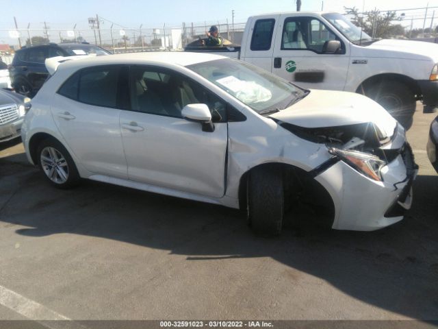 toyota corolla hatchback 2019 jtnk4rbe0k3067365