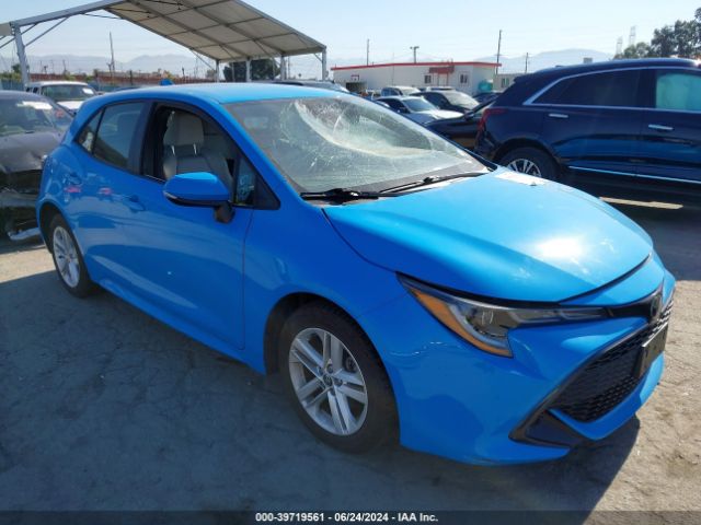 toyota corolla 2019 jtnk4rbe1k3014433