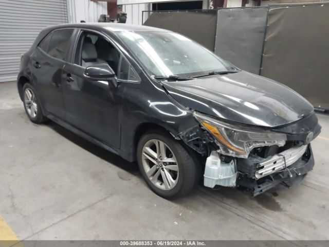 toyota corolla 2019 jtnk4rbe1k3044127