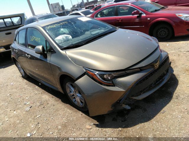 toyota corolla hatchback 2019 jtnk4rbe4k3004589