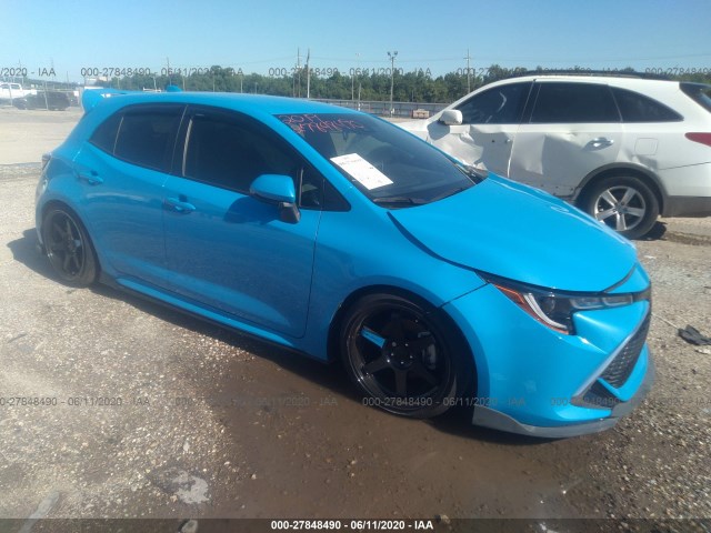 toyota corolla hatchback 2019 jtnk4rbe4k3012899