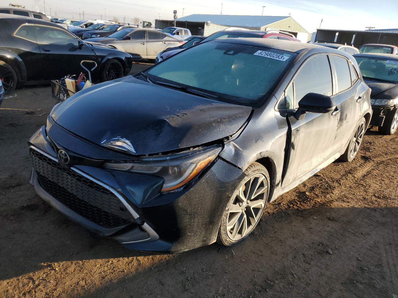 toyota corolla 2019 jtnk4rbe4k3013826