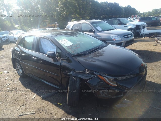 toyota corolla hatchback 2019 jtnk4rbe4k3053968