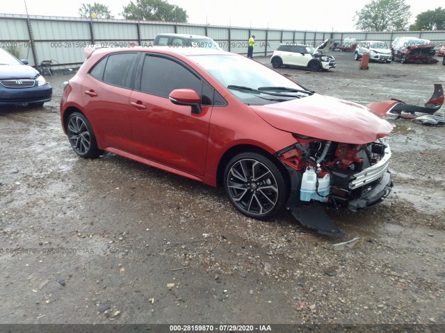 toyota corolla hatchback 2019 jtnk4rbe4k3069507