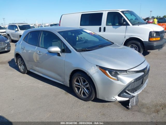 toyota corolla 2019 jtnk4rbe6k3039120