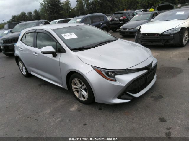 toyota corolla hatchback 2019 jtnk4rbe6k3067998