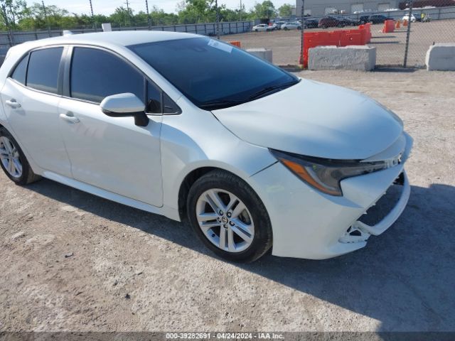 toyota corolla 2019 jtnk4rbe7k3046576