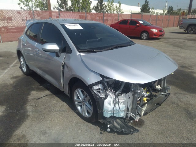 toyota corolla hatchback 2019 jtnk4rbe8k3063919