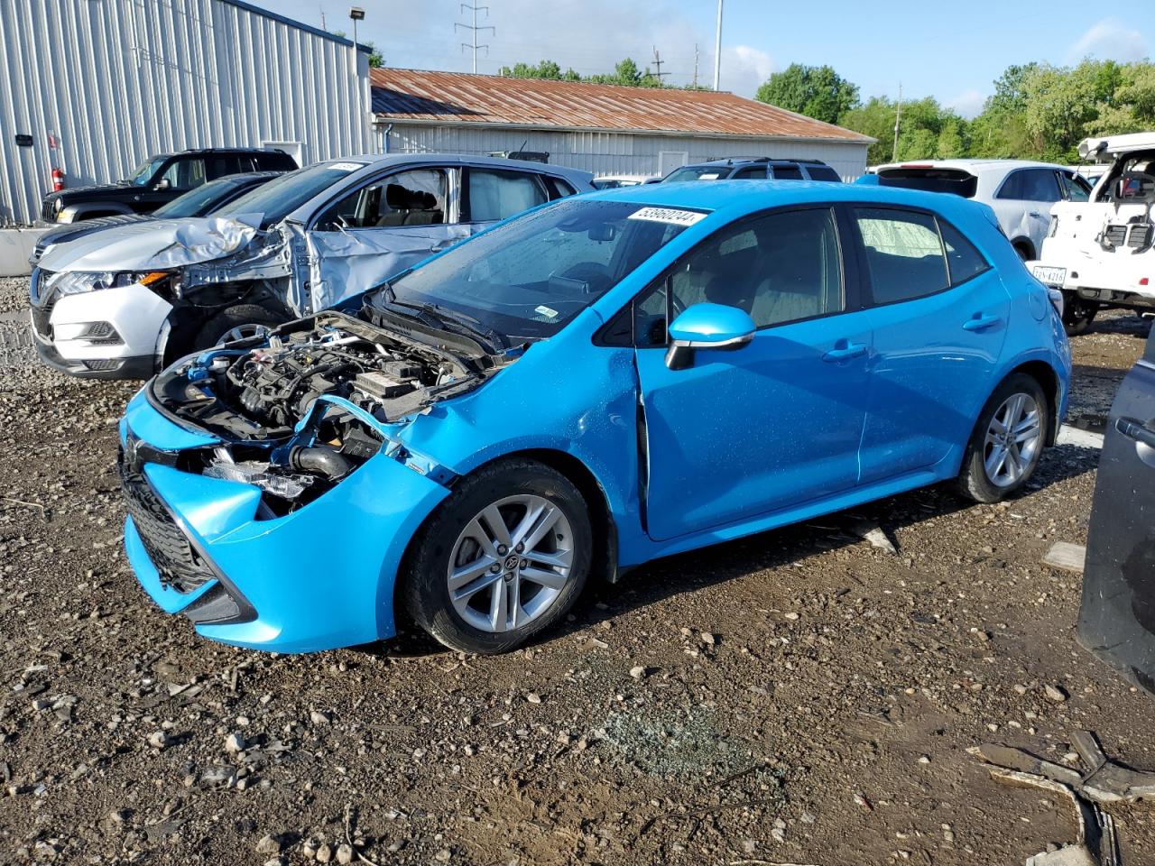 toyota corolla 2019 jtnk4rbe9k3037295