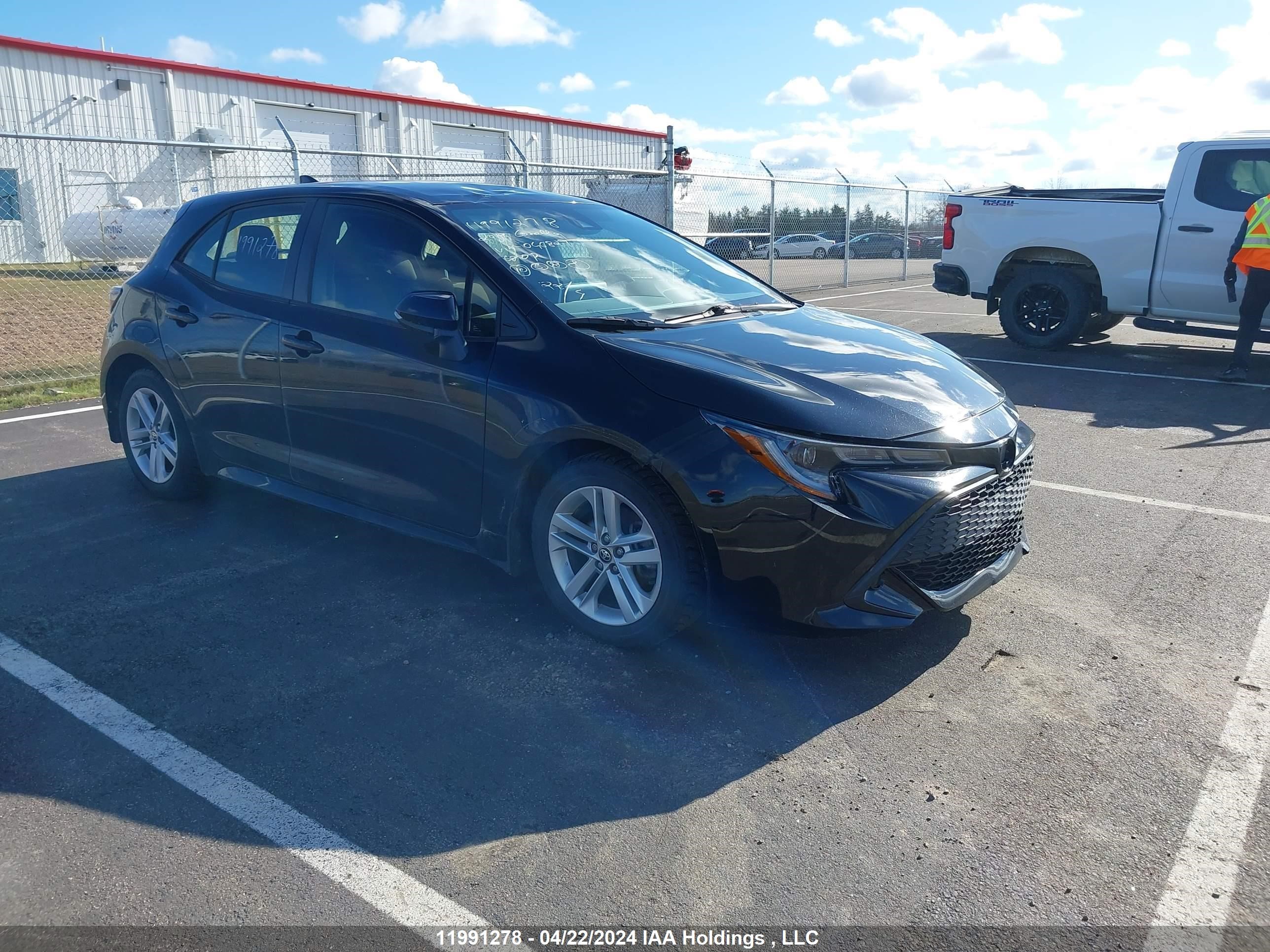 toyota corolla 2019 jtnk4rbexk3046829