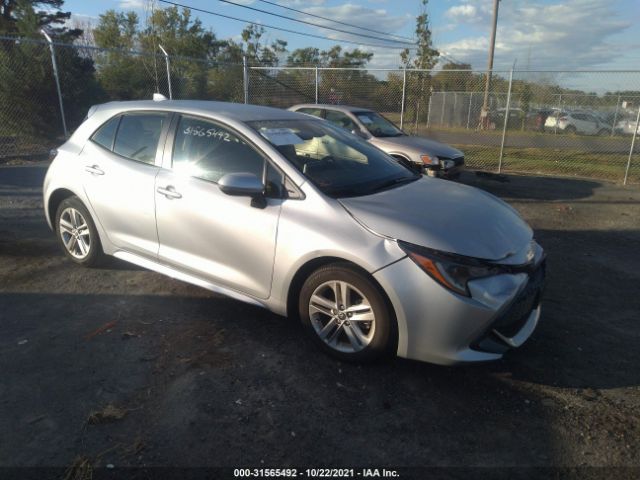 toyota corolla hatchback 2019 jtnk4rbexk3051156