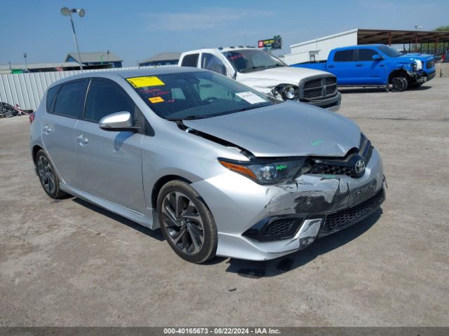 toyota corolla im 2017 jtnkarje0hj534685