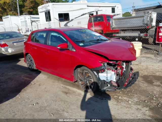 toyota corolla im 2017 jtnkarje1hj548143