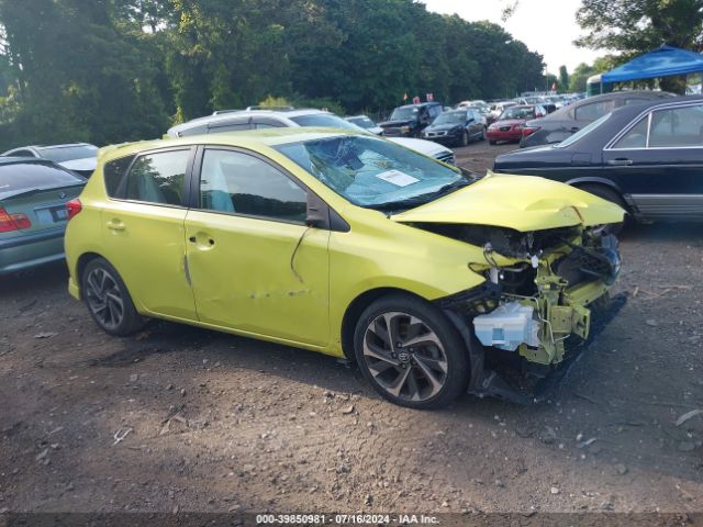 toyota corolla im 2017 jtnkarje2hj525132